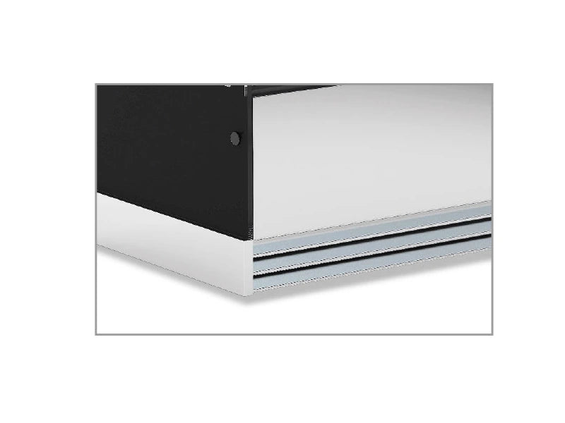 Vetrina calda - 550 L netti - +30 °C / +80 °C - 1200×740×1300 mm