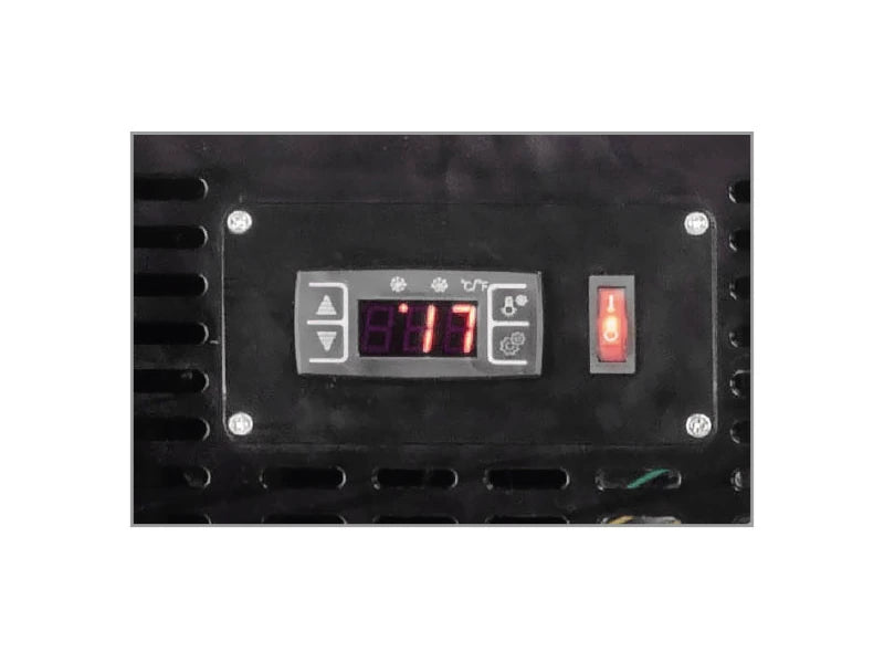 Vitrine réfrigérée à sushi - 45 L net - 0 °C / +12 °C - 1529×406×318 mm