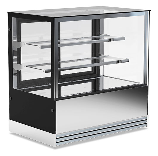 Wärmevitrine - 370 L netto - +30 °C / +80 °C - 900×740×1200 mm