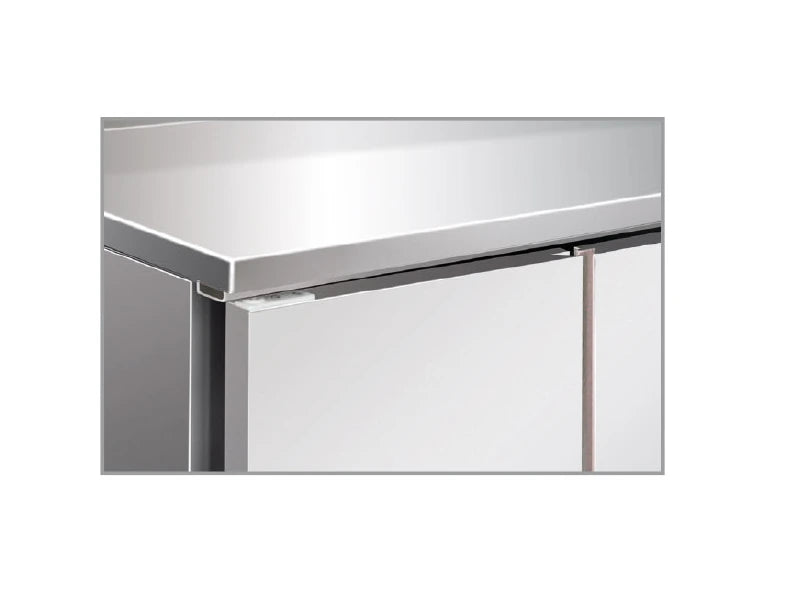 Struttura e rivestimento interno in acciaio inox