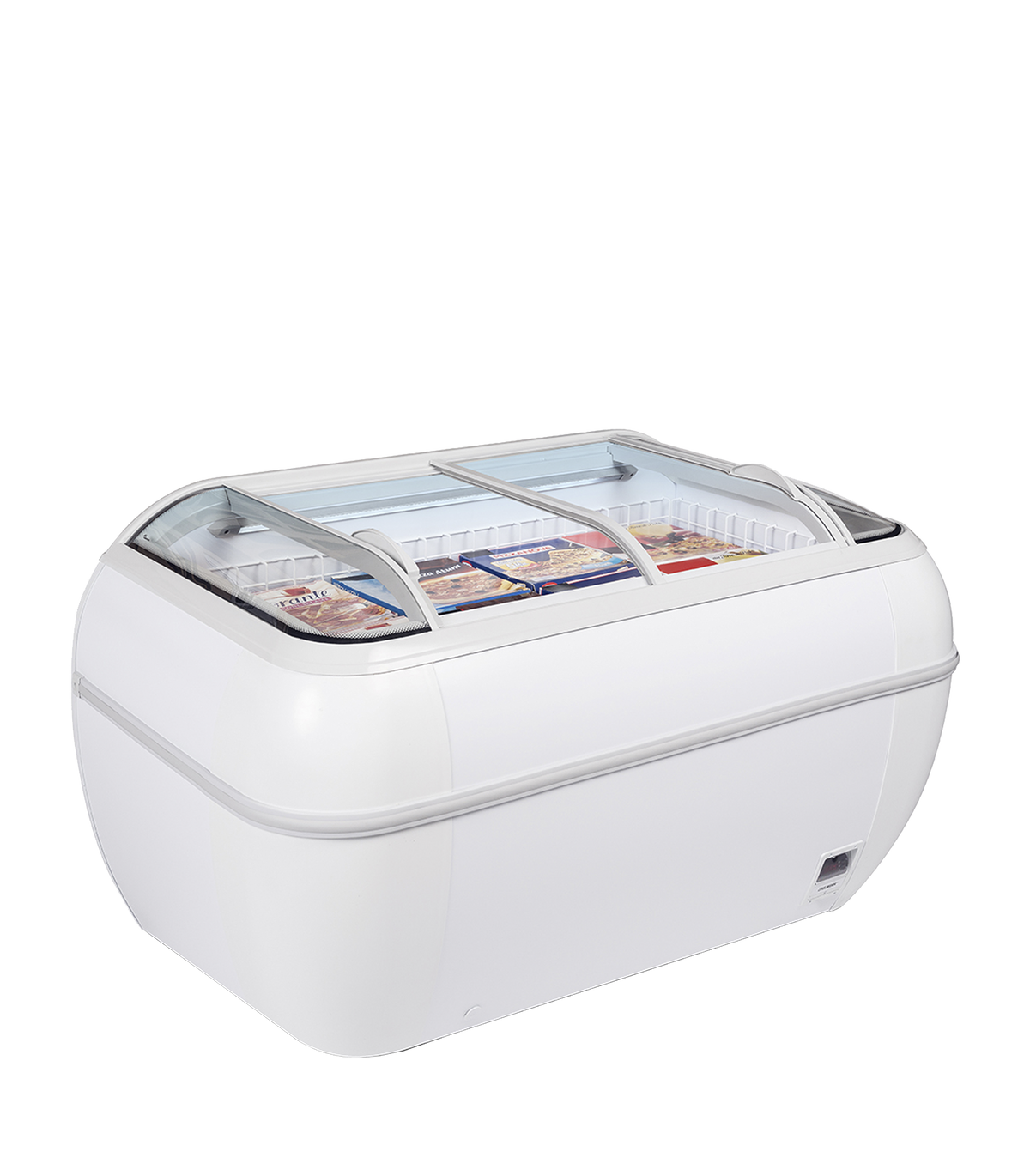 Tiefkühlinsel – 334 L – 1470×812×915 mm – Weiß - Produktansicht