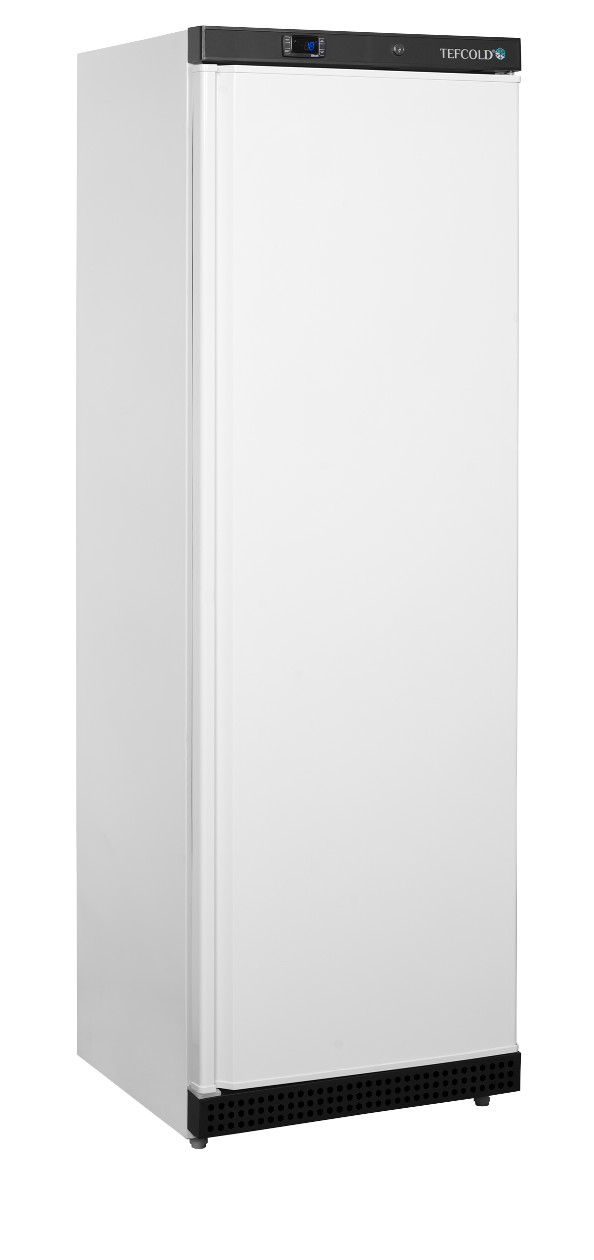 Gewerbegefrierschrank – 1 Tür – 340 L – 600×585×1855 mm – Weiß – 4 Tragroste, weiß - Produktansicht