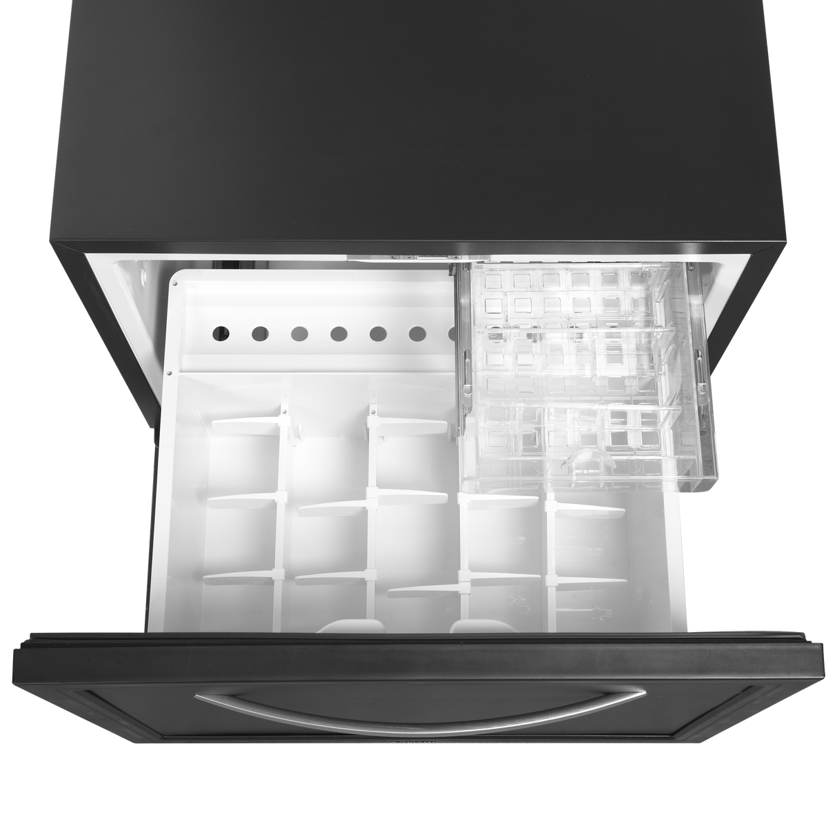 Minibar-Schubladenkühlschrank – 45 L – 550×508×420 mm – Schwarz - Detail