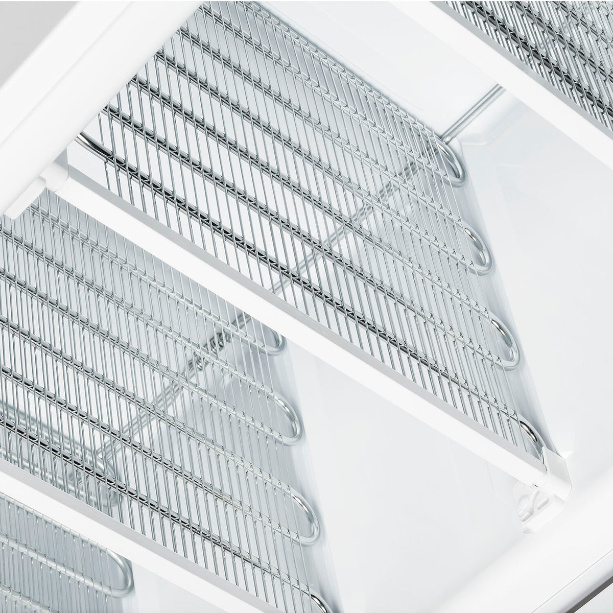 Gewerbegefrierschrank – 1 Tür – 270 L – 595×600×1840 mm – Weiß – 6 Feste Gefrierablagen - Weitere Ansicht