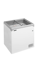 Eiscreme-Gefriertruhe – 138 L – 740×650×885 mm – Weiß – 98 W - Produktansicht