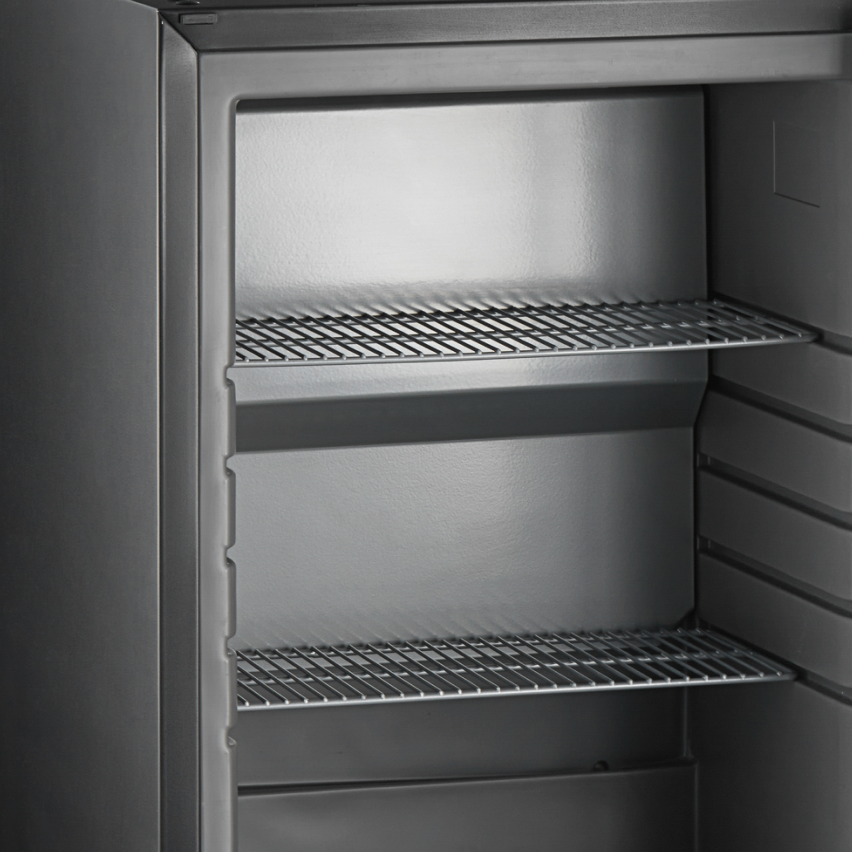 Minibar-Kühlschrank – 1 Glastür – 35 L – 402×453×560 mm – Schwarz - Detail