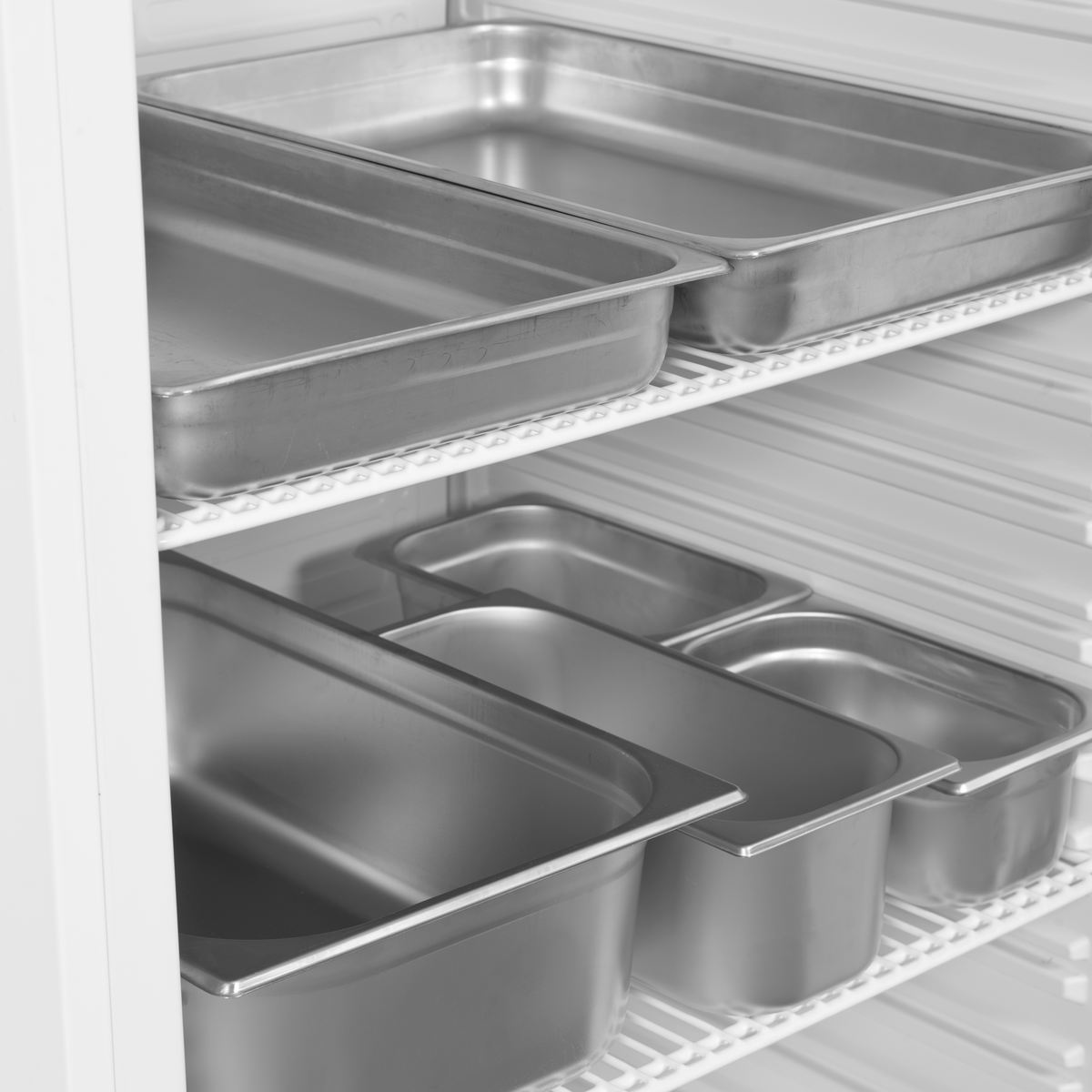 Gewerbekühlschrank – 1 Tür – 570 L – 777×735×1895 mm – SS 430 - Detail