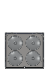 Fasskühler ohne Kühlaggregat – 2 Türen – 840 L – 1060×975×1080 mm – Anthrazit RAL 7021 - Produktansicht