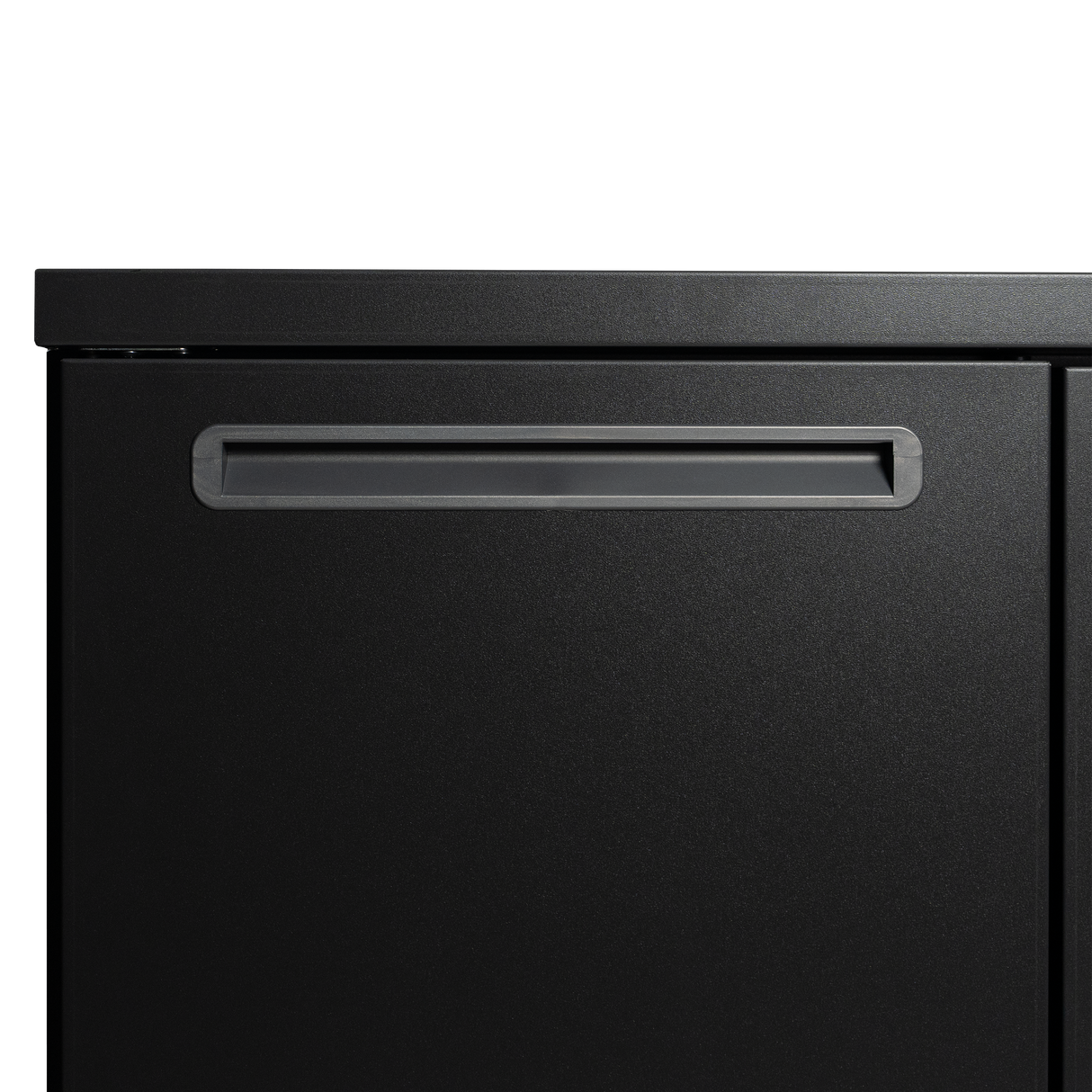 Fasskühler ohne Kühlaggregat – 2 Türen – 1825 L – 2200×975×1080 mm – Anthrazit RAL 7021 - Detail
