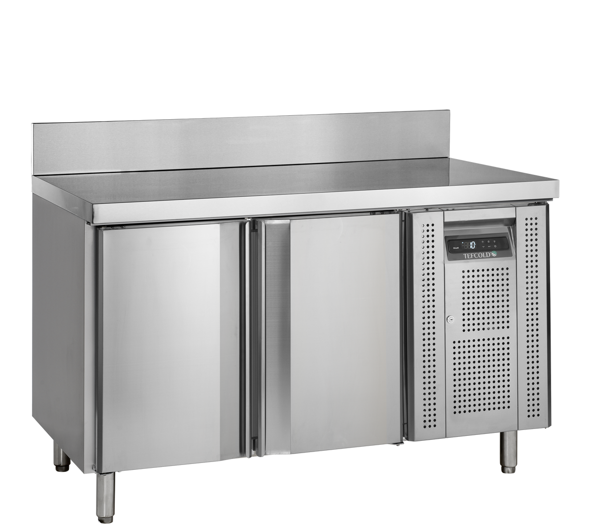 Bäckerei-Kühltisch – 2 Türen – 268 L – 1510×800×960 mm – SS 304 - Produktansicht