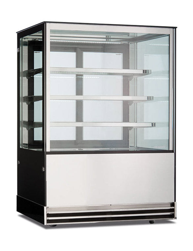 DELUXE 93 PSV vierseitige Kuchenvitrine 900×740×1300 mm