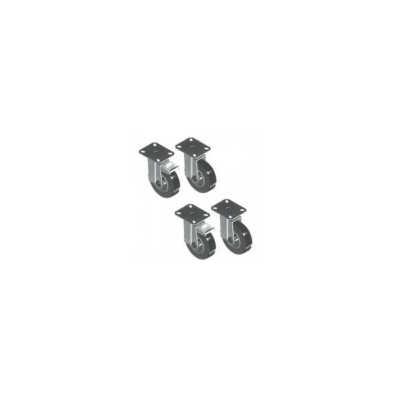 Wheel kit for pizza oven stands – 4 casters