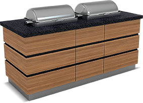 Kapadokya Heißservice-Einheiten Chafing Dish – 3x1/1 GN Chafing Dish
