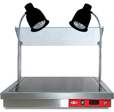 Heiße Vitrine, Edelstahlgehäuse – 3x1/1 GN