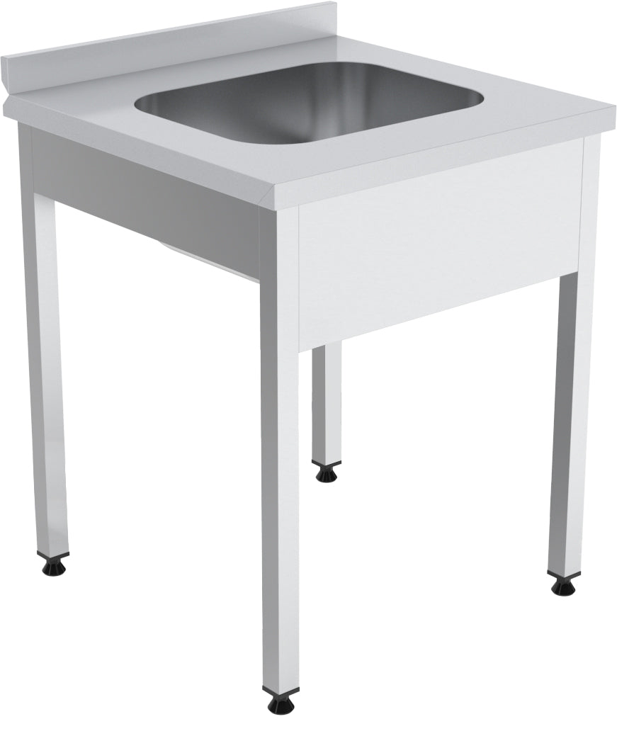 1 Hazneli Lavabo - 600x600x850 mm