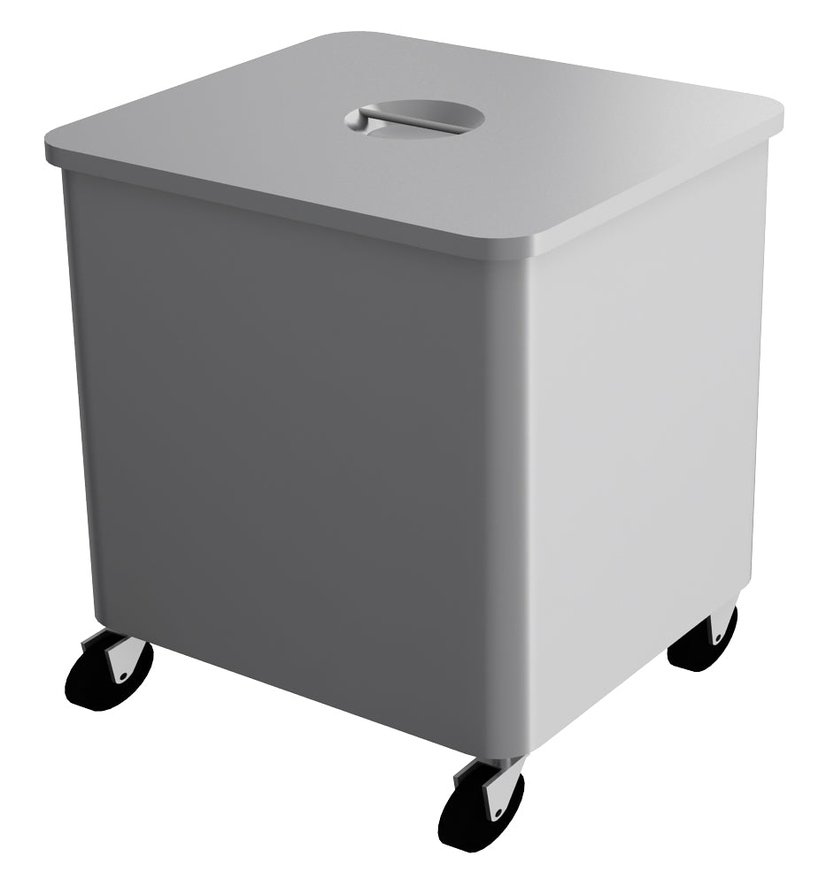 Poubelle mobile carrée – 500×550×500 mm
