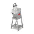 Gemüseschneider Standgerät, 300 kg/h, 0,55 kW, abnehmbare Edelstahlklingen, Sicherheitssensor, 420×495×1155 mm – Produktbild