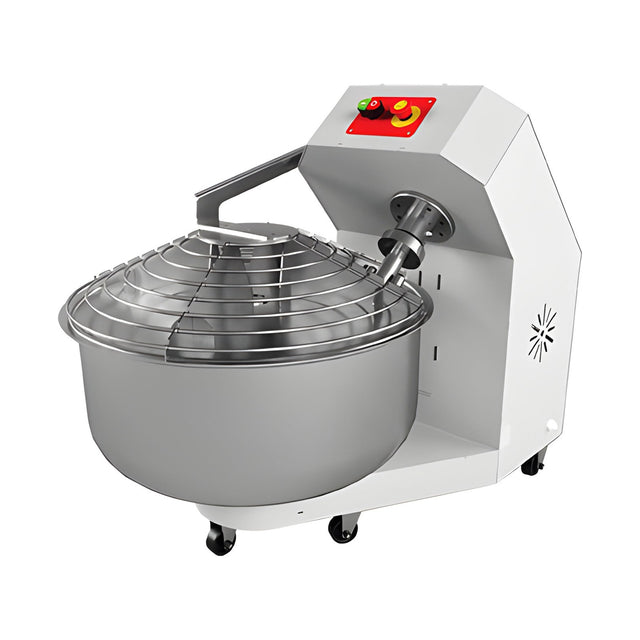 Teigknetmaschine, 75 kg, 50 kg Mehl, 400V, Edelstahl-Schüssel, 815×1130×882 mm – Produktbild