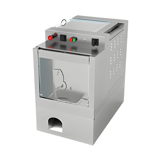 Teigteiler, 50–300 g, 400 kg/h, 44 Liter Bunker, Edelstahlgehäuse, 0,46 kW, 475×820×790 mm, Serie 700 – Produktbild