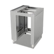 Teigteilmaschine, 400 kg/h, 50–300 g, 44 L Trichter, Edelstahl, 695×860×1000 mm – Produktbild