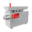 Kühlfleischwolf Edelstahl, 250 kg/h, 1,5 kW, 230V, gekühlter Hals, Kältemittel R-290, 830×375×640 mm – Produktbild