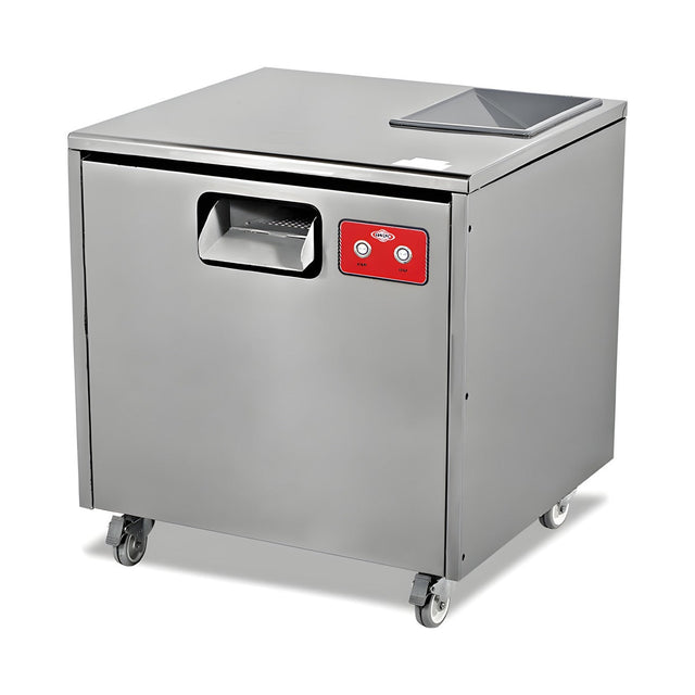 Besteckpoliermaschine, 7000 Stück/Stunde, 5 kg Tank, 0,18 kW, Edelstahl, 660×650×710 mm – Produktbild