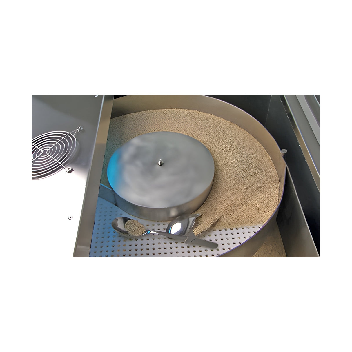 Polisseuse à couverts, 7000 pièces/heure, cuve 5 kg, 0.18 kW, inox, 660×650×710 mm