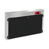 Messersterilisator, 20 Messer, UV-Sterilisation, Timer 0-120 min, 0,2 kW, Edelstahl, 1024×160×621 mm – Produktbild