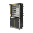 Elektro Hähnchengrill, 30 Hähnchen, 16,5 kW, Edelstahl, hitzebeständige Glastüren, separat steuerbare Heizelemente, Serie 700, 1194×565×2030 mm – Produktbild