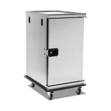 Transportwagen neutral, isoliert, 8x GN 2/1, Polyurethan-Isolierung, Edelstahl, verriegelbare Rollen, 716×888×1275 mm – Produktbild