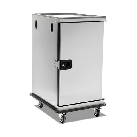 Transportwagen neutral, isoliert, 8x GN 2/1, Polyurethan-Isolierung, Edelstahl, verriegelbare Rollen, 716×888×1275 mm – Produktbild