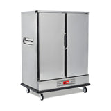 Bankettwagen gekühlt, 2x GN 2/1, Digitalthermostat 0/+5 °C, Edelstahl, 1350×888×1835 mm – Produktbild