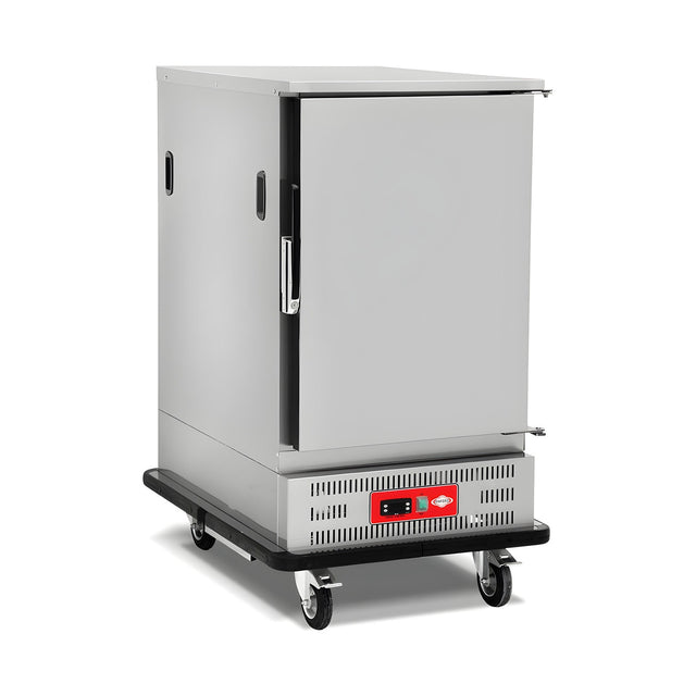 Bankettwagen gekühlt, 6x GN 2/1, Digitalthermostat 0/+5 °C, Edelstahl, 716×888×1251 mm – Produktbild