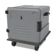 Thermobox mit Heizung, beheizte Transportbox, 180 Liter, für GN 2/1, 670×785×615 mm – Produktbild