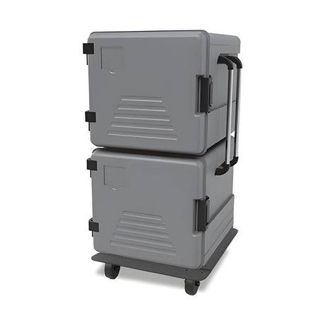 Thermobox, isolierte Transportbox, 2x180 Liter, 758×765×1375 mm, für warmen und kalten Transport – Produktbild