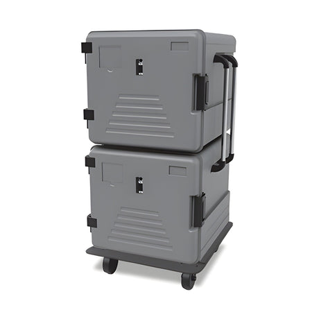 Thermobox mit Heizung, beheizte Transportbox, 2x180 Liter, 758×785×1375 mm – Produktbild