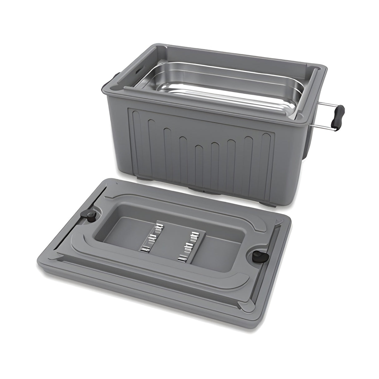Boîte isotherme, conteneur isotherme de transport, 48 litres, pour GN 1/1, avec poignée, 616×422×405 mm