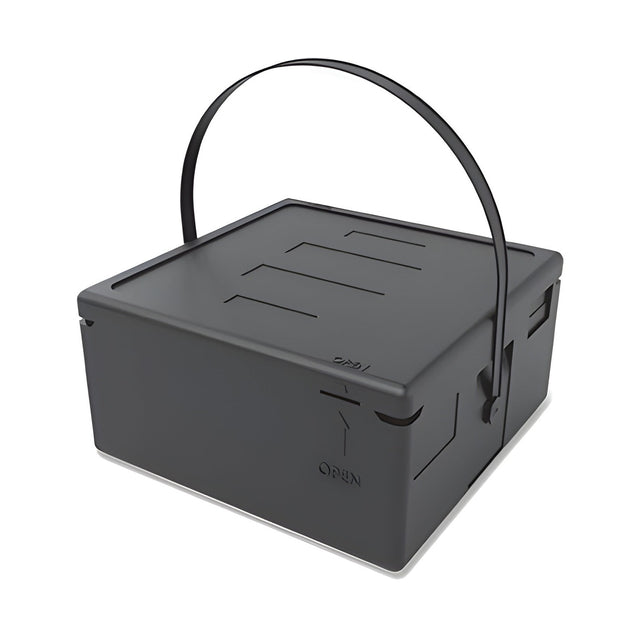 Thermobox für Pizza aus EPP, Transportbox für 4 Pizzen Ø 40 cm, 31 Liter, 480×480×245 mm – Produktbild