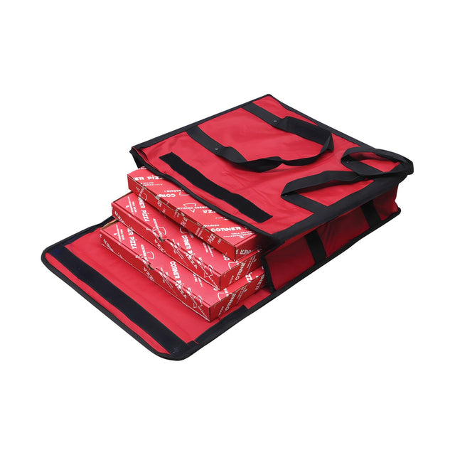 Thermotasche für Pizza, isolierte Transporttasche, 450×450×200 mm, für warmen Transport – Produktbild