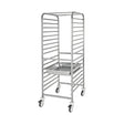 GN-Wagen, High Single, für 17x GN 1/1, 17 Ebenen, 380×560×1720 mm – Produktbild