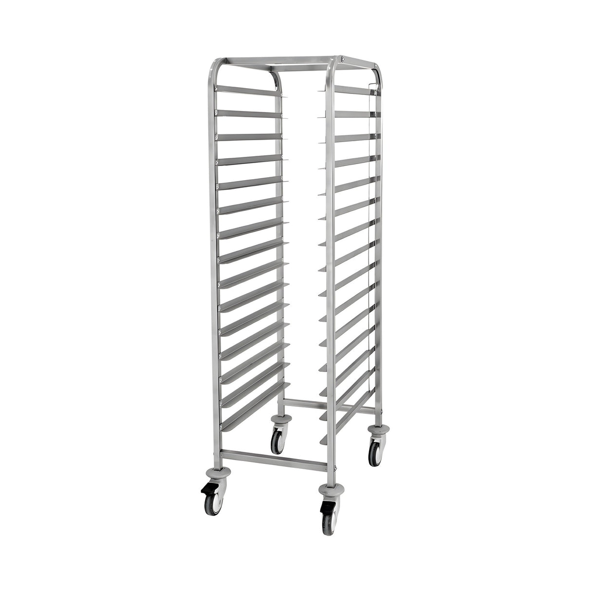 Tablettwagen, für 15 Tabletts 40×60 cm, 460×630×1650 mm – Produktbild