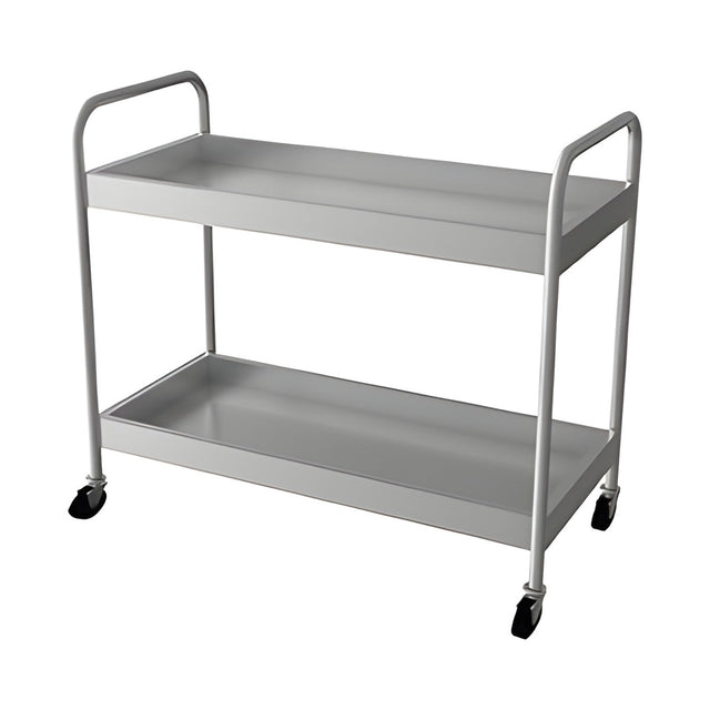 Tablettwagen, Edelstahl, kompakt, 850×550×900 mm – Produktbild