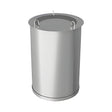 Tellerspender neutral, Edelstahl, Einbaukassette, 24/32 Teller, 440×440×750 mm – Produktbild