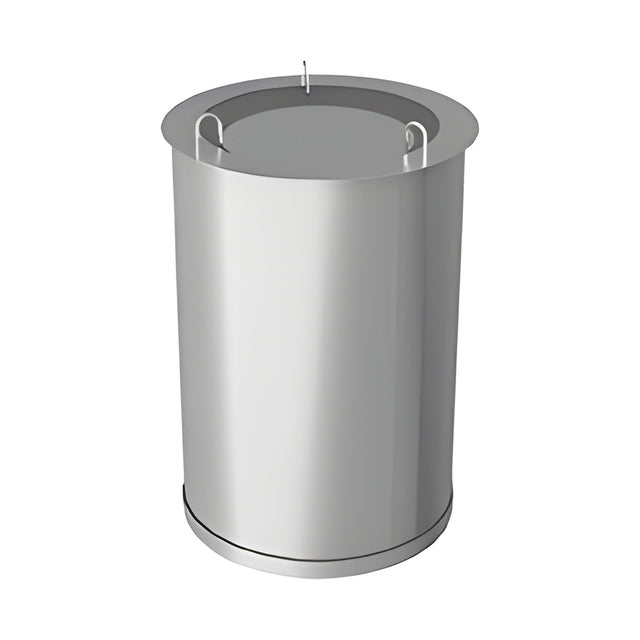 Tellerspender neutral, Edelstahl, Einbaukassette, 24/32 Teller, 440×440×750 mm – Produktbild