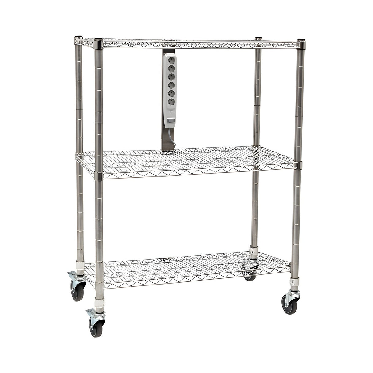 Transportgestell, 0,80 m³ Volumen, 1070×530×1400 mm, mit Rollen – Produktbild