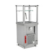 Ayranbereiter, 40 L, Edelstahl, schaumig oder schaumlos, Innenbeleuchtung, Ablassventil, 200 W, 660×600×1528 mm – Produktbild
