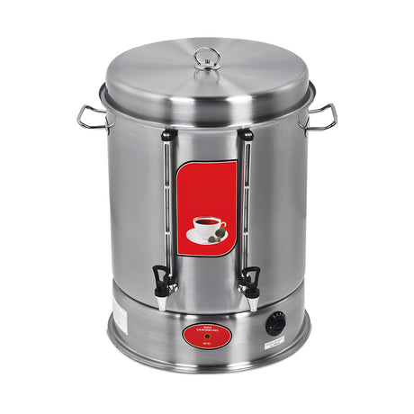 Teeautomat, 40 L, Edelstahl, Thermostatsteuerung, 5 kW, Ø 510×620 mm – Produktbild