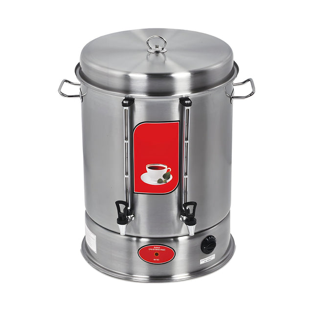 Teeautomat, 40 L, Edelstahl, Thermostatsteuerung, 5 kW, Ø 510×620 mm – Produktbild