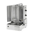 Elektro-Dönergrill, Motor unten, 2 Heizstufen, 3 kW, 506×599×872 mm – Produktbild