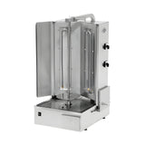 Elektro-Dönergrill, Motor unten, 2 Heizstufen, 6 kW, 506×599×1147 mm – Produktbild